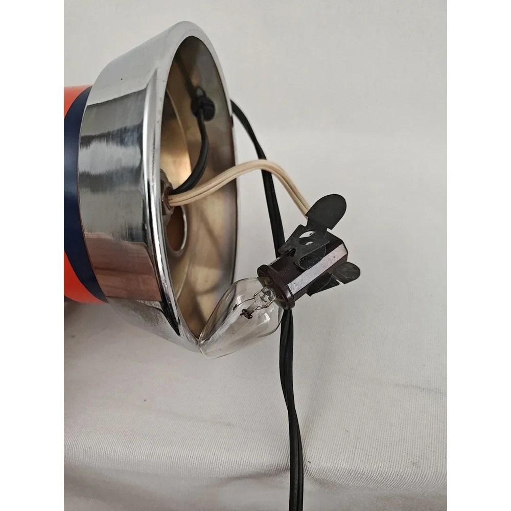 Vintage Chicago Bears Table Lamp 1991 Helmet Logo NFL FOOTBALL No Shade Rare